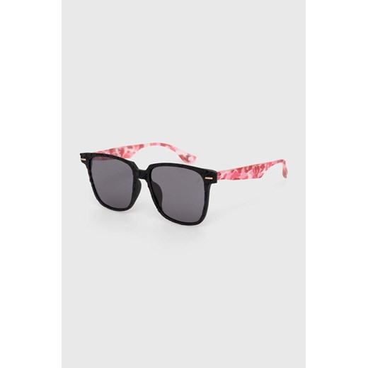 A Bathing Ape okulary przeciwsłoneczne Sunglasses 1 M męskie kolor różowy 1I20186009 ze sklepu PRM w kategorii Okulary przeciwsłoneczne damskie - zdjęcie 172119007