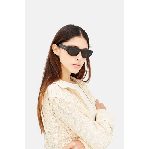 Marni okulary przeciwsłoneczne Rainbow Mountains kolor czarny EYMRN00005 001 BMO 52 PRM