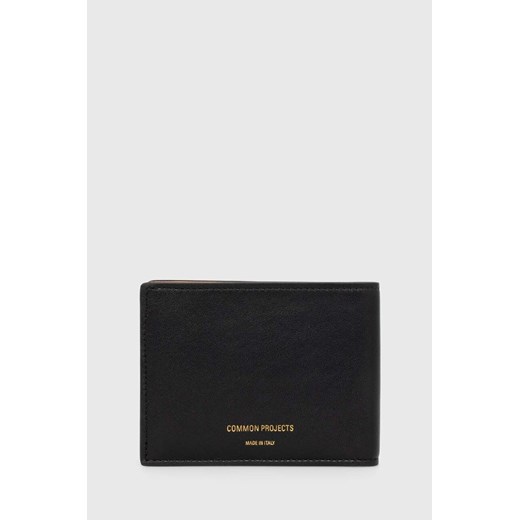 Common Projects portfel skórzany Standard męski kolor czarny 9175 ze sklepu PRM w kategorii Portfele męskie - zdjęcie 172119076