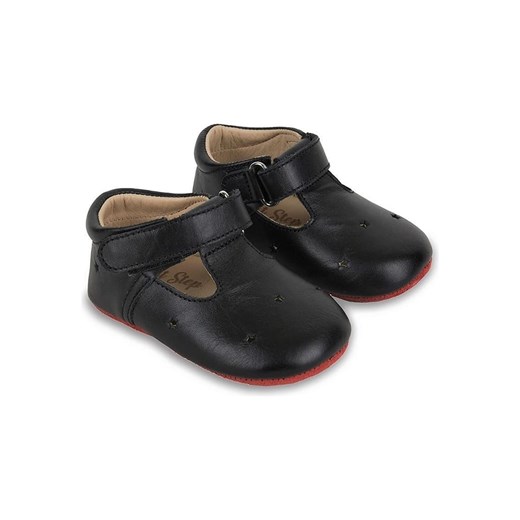 First Step Skórzane buty w kolorze czarnym do raczkowania First Step 19 promocja Limango Polska