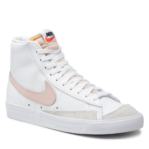 Sneakersy Nike Blazer Mid '77 CZ1055 118 Biały ze sklepu eobuwie.pl w kategorii Trampki damskie - zdjęcie 172125095