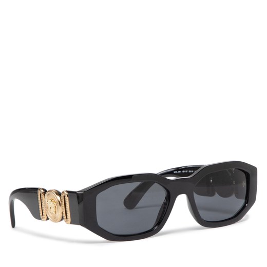 Okulary przeciwsłoneczne Versace 0VE4361 GB1/87 Black ze sklepu eobuwie.pl w kategorii Okulary przeciwsłoneczne damskie - zdjęcie 172125096