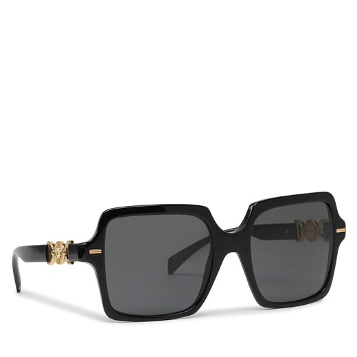 Okulary przeciwsłoneczne Versace 0VE4441 Black ze sklepu eobuwie.pl w kategorii Okulary przeciwsłoneczne damskie - zdjęcie 172125227
