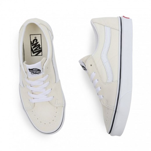 Buty uniseks VANS UA SK8 LOW - kremowe/ecru ze sklepu Sportstylestory.com w kategorii Trampki damskie - zdjęcie 172125995