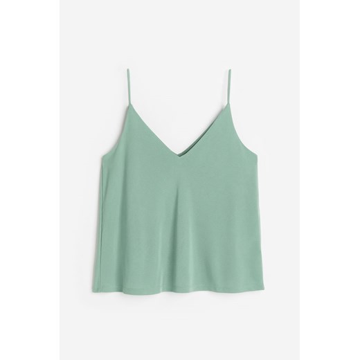 H & M - Top na ramiączkach - Zielony ze sklepu H&M w kategorii Bluzki damskie - zdjęcie 172126175