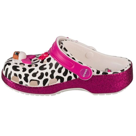 Chodaki Crocs Lol Surprise Diva Girls Classic Clog Jr 209465-100 różowe Crocs 30 ButyModne.pl