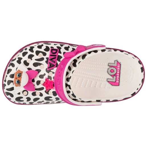Chodaki Crocs Lol Surprise Diva Girls Classic Clog Jr 209465-100 różowe Crocs 34 ButyModne.pl