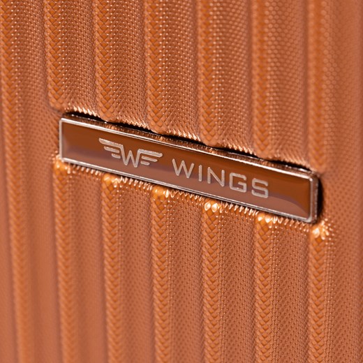 Walizka podróżna z poszerzeniem duża Wings Swallow 28" CHAMPAGNE Wings One Size promocja WINGS