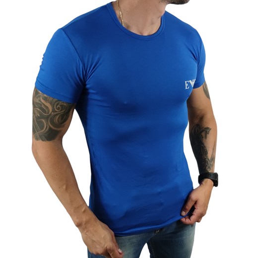 T-shirt Armani  2-pack czarny/niebieski C-NECK 111670 2R715 35520 BLACK/BLUE DM Emporio Armani S Moda Męska