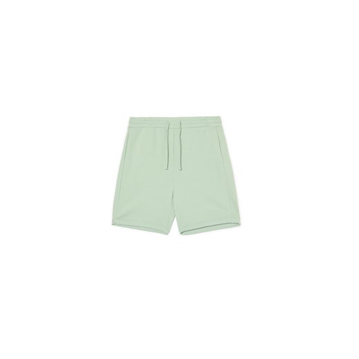 Cropp - Oliwkowe dresowe szorty - zielony ze sklepu Cropp w kategorii Spodenki męskie - zdjęcie 172131418