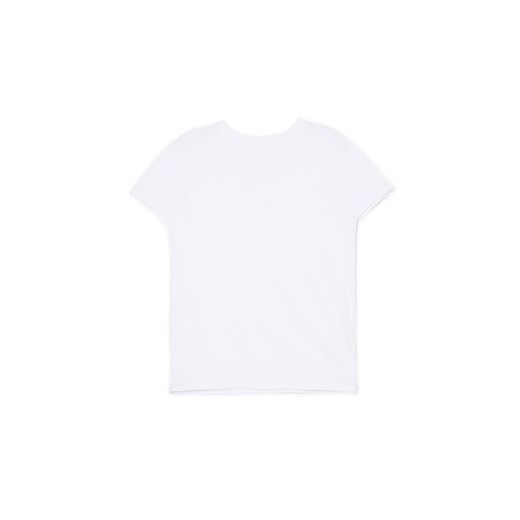 Cropp - Biała koszulka oversize - biały ze sklepu Cropp w kategorii Bluzki damskie - zdjęcie 172133807