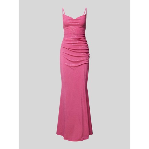 Sukienka wieczorowa z efektem błyszczącym ze sklepu Peek&Cloppenburg  w kategorii Sukienki - zdjęcie 172136766