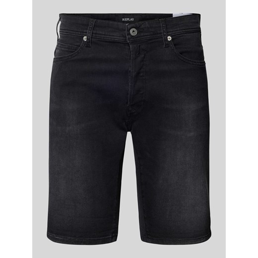 Szorty jeansowe z zapięciem na guzik model ‘RBJ.901’ ze sklepu Peek&Cloppenburg  w kategorii Spodenki męskie - zdjęcie 172136867