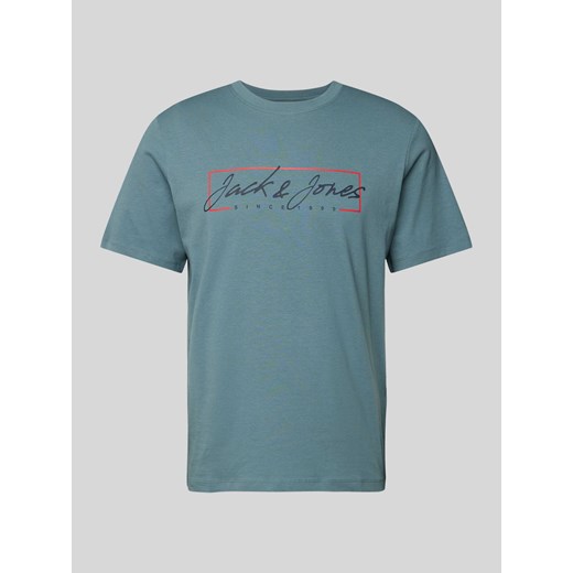 T-shirt z nadrukiem z logo model ‘JOSHUA’ ze sklepu Peek&Cloppenburg  w kategorii T-shirty męskie - zdjęcie 172136936