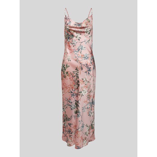 Długa sukienka z lejącym dekoltem model ‘AKILINA’ Guess S Peek&Cloppenburg 