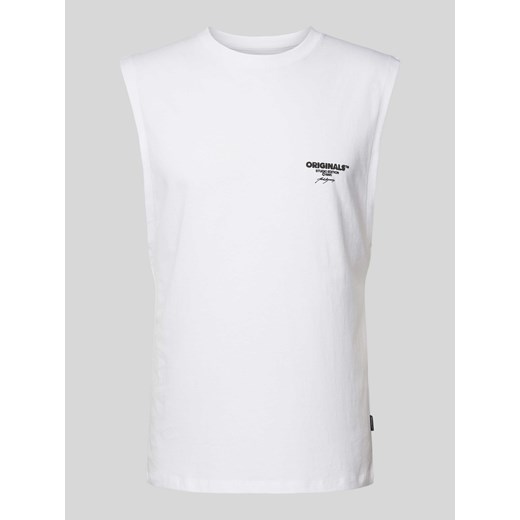 Top z nadrukiem z logo model ‘BORA’ ze sklepu Peek&Cloppenburg  w kategorii T-shirty męskie - zdjęcie 172137275
