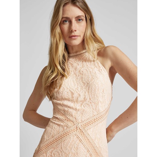 Długa sukienka z obszyciem koronką model ‘NEW LIZA’ Guess S Peek&Cloppenburg 