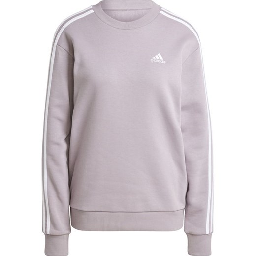 Bluza damska Essentials 3-Stripes Fleece Sweatshirt Adidas ze sklepu SPORT-SHOP.pl w kategorii Bluzy damskie - zdjęcie 172137449