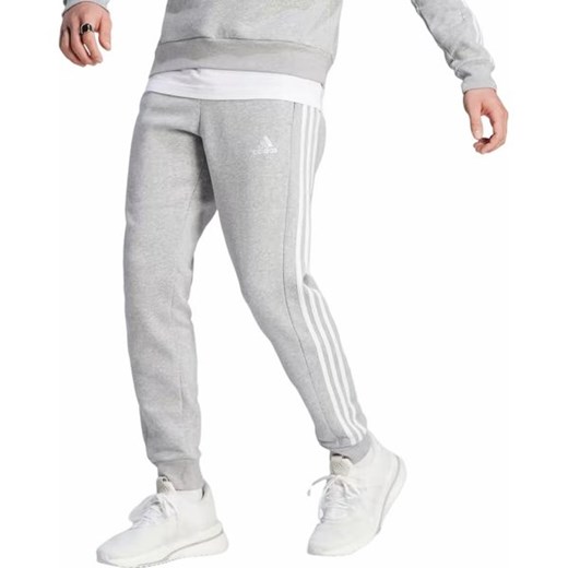Spodnie dresowe męskie Essentials Fleece 3-Stripes Tapered Cuff Adidas S SPORT-SHOP.pl
