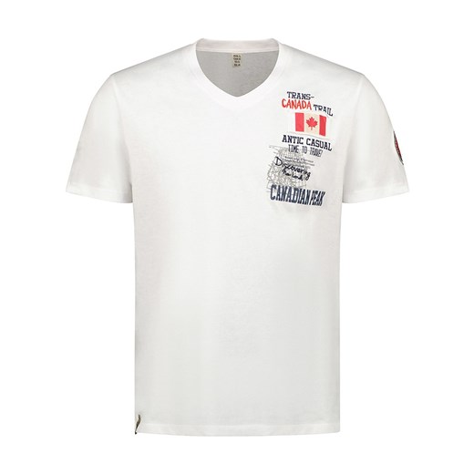 Canadian Peak Koszulka &quot;Jantrail&quot; w kolorze białym ze sklepu Limango Polska w kategorii T-shirty męskie - zdjęcie 172138228