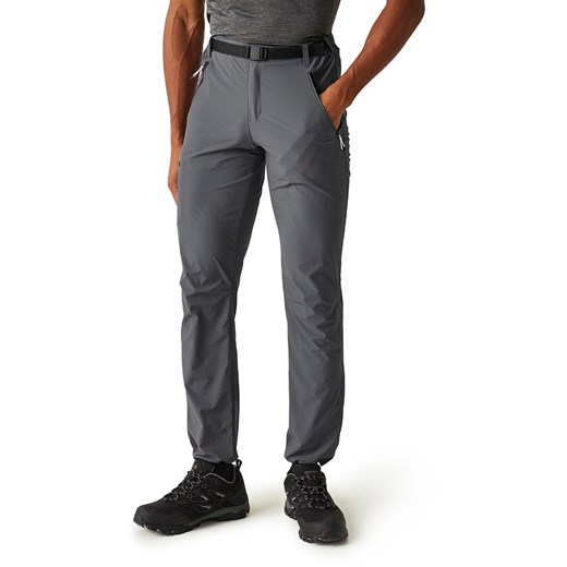Regatta Spodnie funkcyjne &quot;Xert III&quot; w kolorze antracytowym ze sklepu Limango Polska w kategorii Spodnie męskie - zdjęcie 172138367