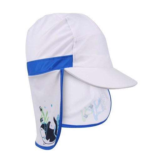Regatta Czapka "Protect" w kolorze biało-niebieskim Regatta 52 cm okazyjna cena Limango Polska