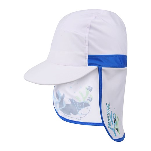 Regatta Czapka "Protect" w kolorze biało-niebieskim Regatta 52 cm okazja Limango Polska