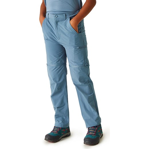 Regatta Spodnie funkcyjne Zipp-Off &quot;Highton&quot; w kolorze błękitnym ze sklepu Limango Polska w kategorii Spodnie chłopięce - zdjęcie 172138737