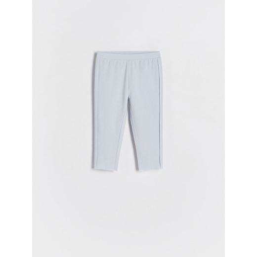 Reserved - Bawełniane legginsy - jasnoniebieski ze sklepu Reserved w kategorii Spodnie dziewczęce - zdjęcie 172140959