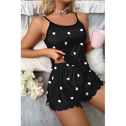 Piżama RODESA BLACK ze sklepu Ivet Shop w kategorii Piżamy damskie - zdjęcie 172142228