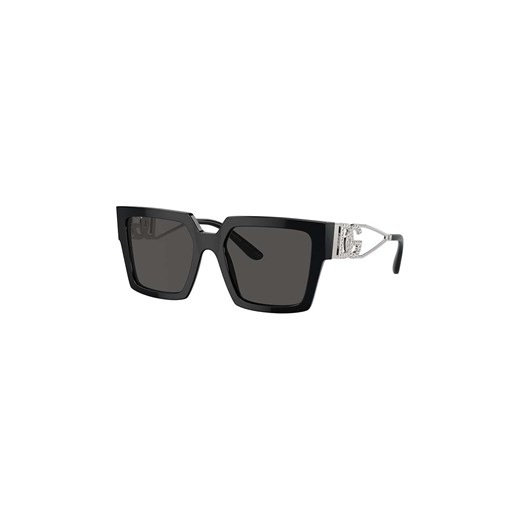Dolce &amp; Gabbana okulary przeciwsłoneczne damskie kolor brązowy 0DG4446B ze sklepu ANSWEAR.com w kategorii Okulary przeciwsłoneczne damskie - zdjęcie 172142715