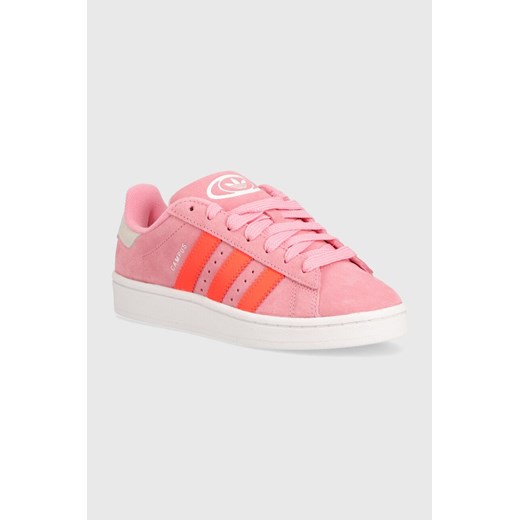 adidas Originals sneakersy zamszowe Campus 00s kolor różowy IF3968 ze sklepu ANSWEAR.com w kategorii Buty sportowe damskie - zdjęcie 172143529