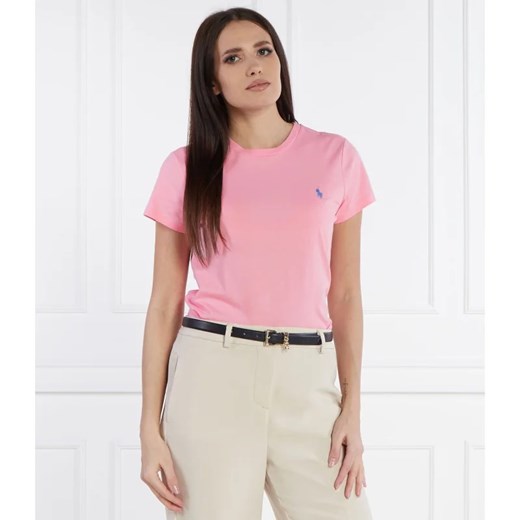 POLO RALPH LAUREN T-shirt | Regular Fit ze sklepu Gomez Fashion Store w kategorii Bluzki damskie - zdjęcie 172144555