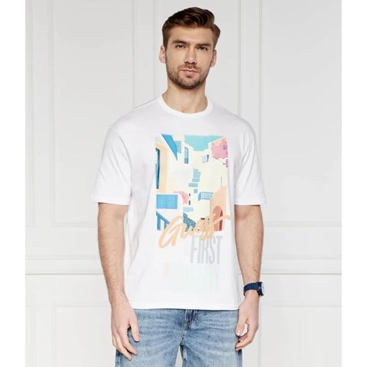 GUESS T-shirt | Oversize fit ze sklepu Gomez Fashion Store w kategorii T-shirty męskie - zdjęcie 172144577