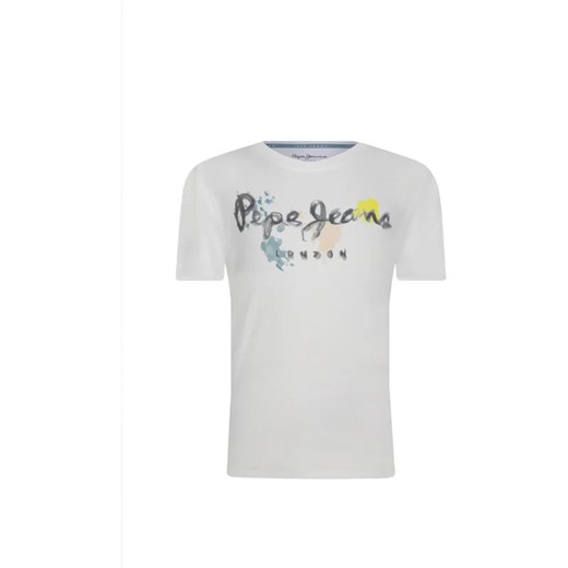 T-shirt chłopięce Pepe Jeans biały 