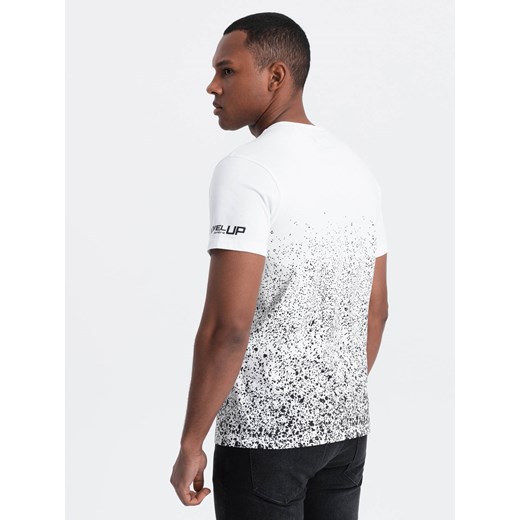 T-shirt męski Ombre z krótkim rękawem
