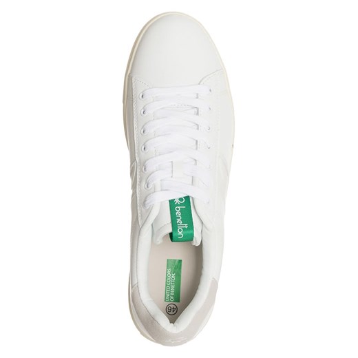 Benetton Sneakersy w kolorze biało-zielonym 46 Limango Polska okazja