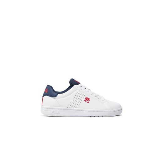 Fila Sneakersy Crosscourt 2 Nt Teens FFT0065 Biały ze sklepu MODIVO w kategorii Buty sportowe dziecięce - zdjęcie 172150319