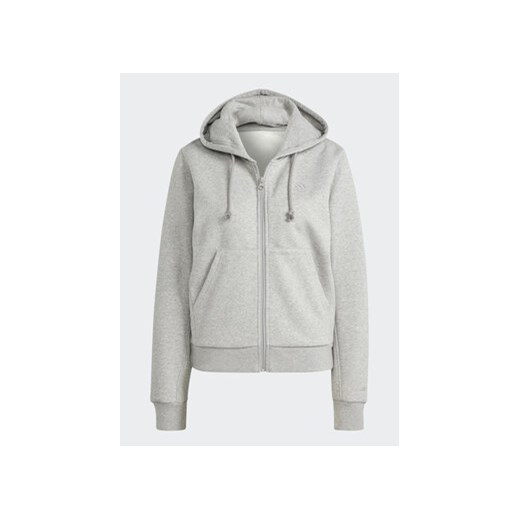 adidas Bluza ALL SZN Fleece IW1238 Szary Regular Fit M okazja MODIVO
