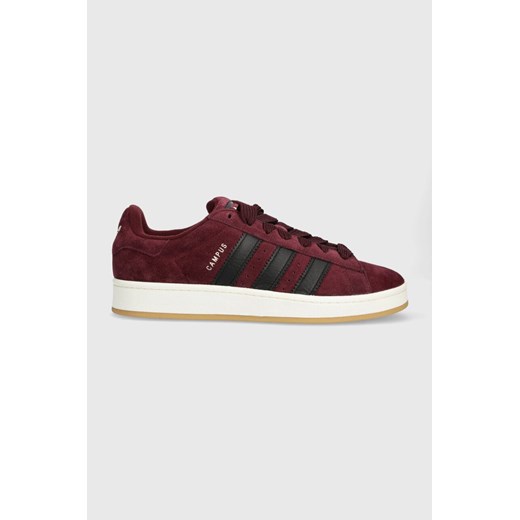 adidas Originals sneakersy zamszowe Campus 00s kolor bordowy IF8765 ze sklepu ANSWEAR.com w kategorii Buty sportowe męskie - zdjęcie 172152808