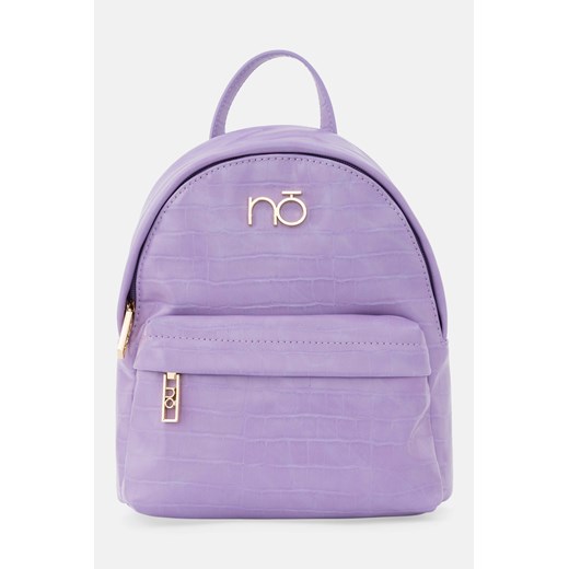 Mały, fioletowy plecak Nobo na łańcuszku, croco Nobo One size promocyjna cena NOBOBAGS.COM