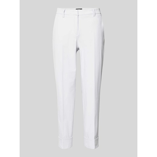 Spodnie materiałowe o kroju regular fit w kant model ‘KRYSTAL’ ze sklepu Peek&Cloppenburg  w kategorii Spodnie damskie - zdjęcie 172154715