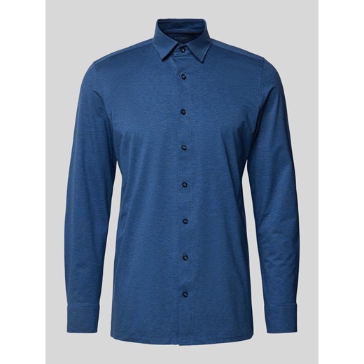 Koszula biznesowa o kroju modern fit z kołnierzykiem typu kent ze sklepu Peek&Cloppenburg  w kategorii Koszule męskie - zdjęcie 172154747