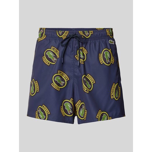 Szorty ze wzorem na całej powierzchni ze sklepu Peek&Cloppenburg  w kategorii Spodenki męskie - zdjęcie 172154749