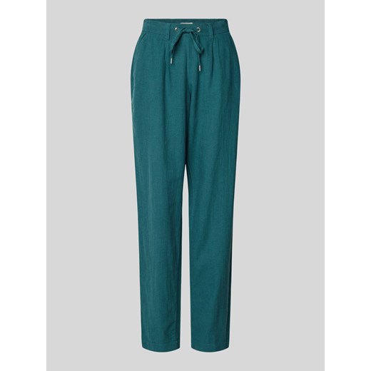 Spodnie materiałowe z elastycznym pasem ze sklepu Peek&Cloppenburg  w kategorii Spodnie damskie - zdjęcie 172154809