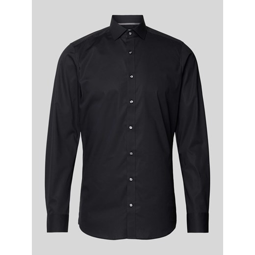 Koszula biznesowa o kroju slim fit z popeliny ze sklepu Peek&Cloppenburg  w kategorii Koszule męskie - zdjęcie 172154946