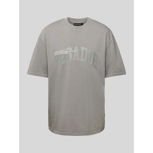 T-shirt o kroju oversized z nadrukiem z logo model ‘GILFORD’ ze sklepu Peek&Cloppenburg  w kategorii T-shirty męskie - zdjęcie 172154997