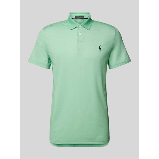 Koszulka polo o kroju tailored fit z wyhaftowanym logo ze sklepu Peek&Cloppenburg  w kategorii T-shirty męskie - zdjęcie 172155187