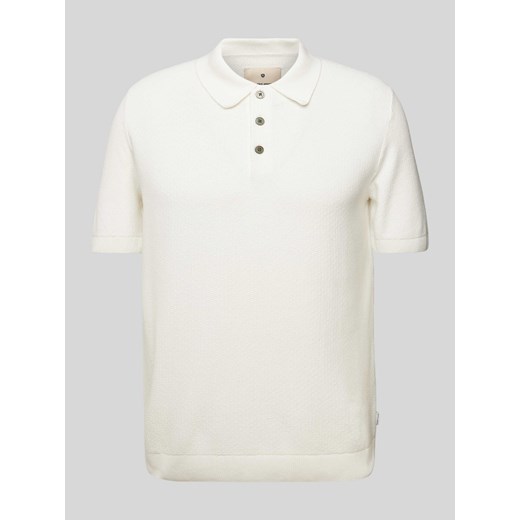 Koszulka polo z fakturowanym wzorem model ‘BLUSANDRI’ ze sklepu Peek&Cloppenburg  w kategorii T-shirty męskie - zdjęcie 172155249