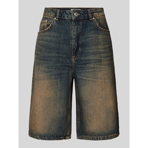 Szorty jeansowe o kroju baggy fit z 5 kieszeniami ze sklepu Peek&Cloppenburg  w kategorii Szorty - zdjęcie 172155405